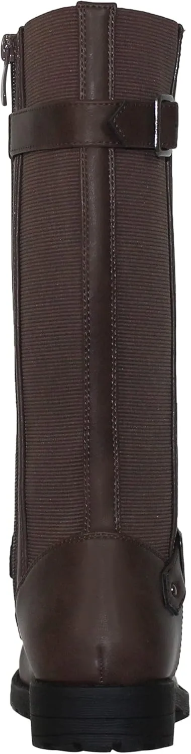 Generation Y Girl's Mid-Calf Knee-High Boots Riding Zip Closure