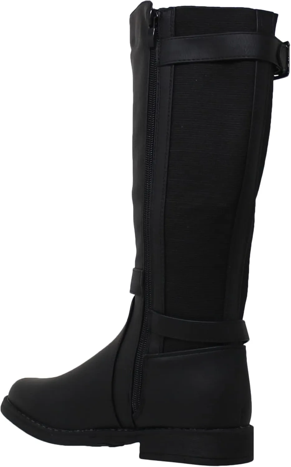 Generation Y Girl's Mid-Calf Knee-High Boots Riding Zip Closure