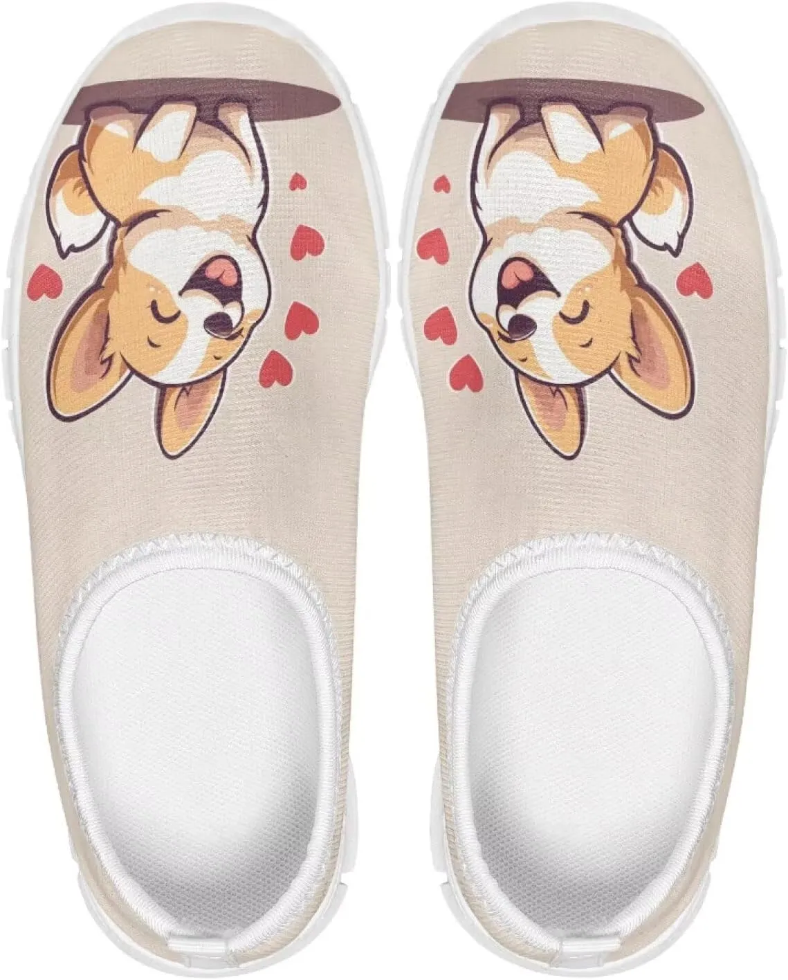 Girls Slip On Shoes Breathable Teen Girl Tennis Shoes for Outdoor Activities