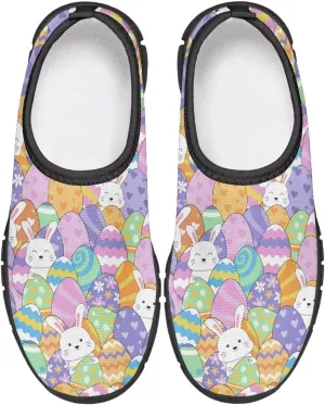 Girls Slip On Shoes Tennis Running Shoes Boys Lightweight Breathable Sneakers for Kids