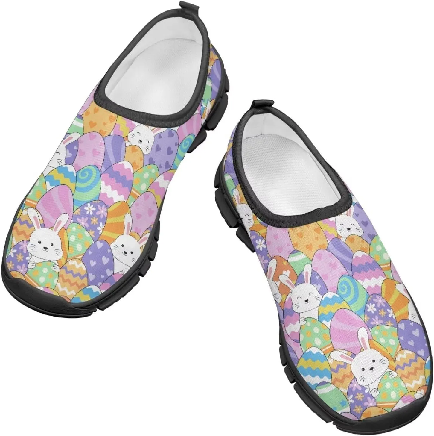 Girls Slip On Shoes Tennis Running Shoes Boys Lightweight Breathable Sneakers for Kids