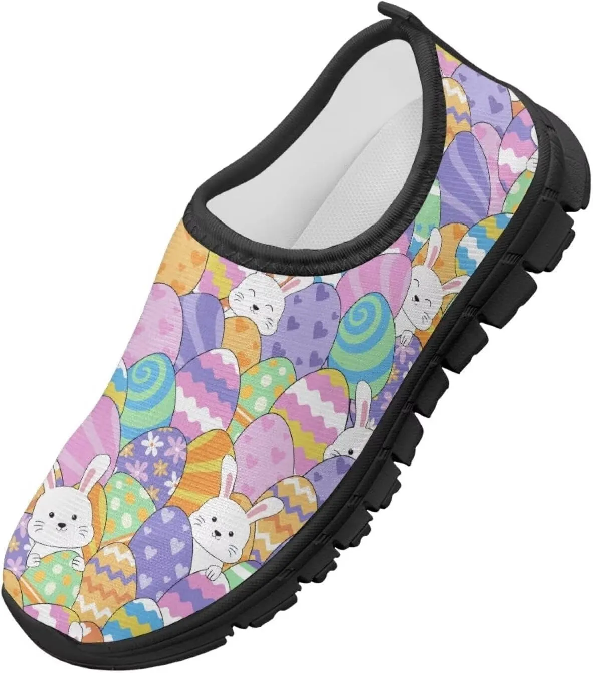 Girls Slip On Shoes Tennis Running Shoes Boys Lightweight Breathable Sneakers for Kids