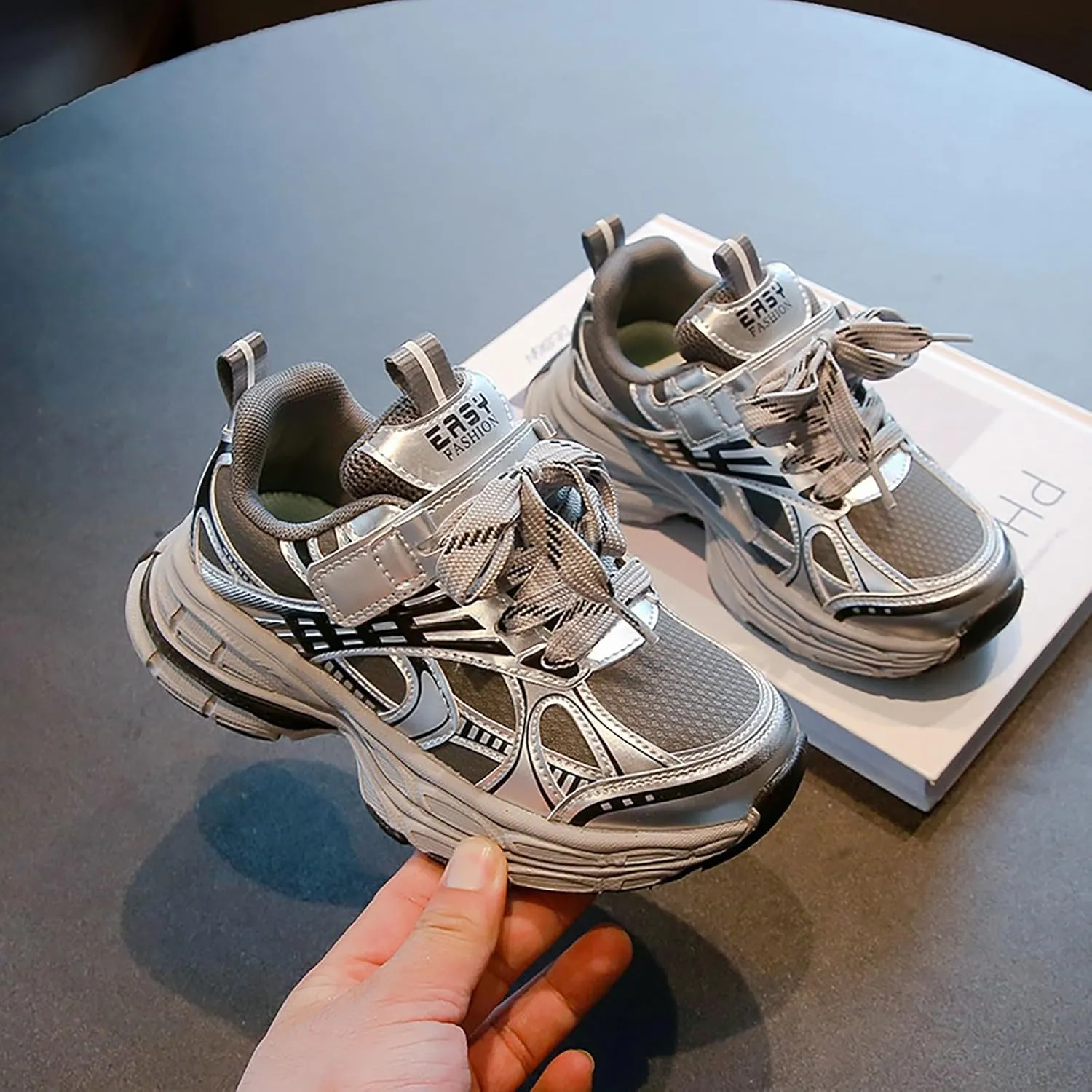 Girls Tennis Shoes Girls Sneakers Kids Sneakers for Boys Girls Running Tennis Shoes Breathable Sport Athletic Shoes