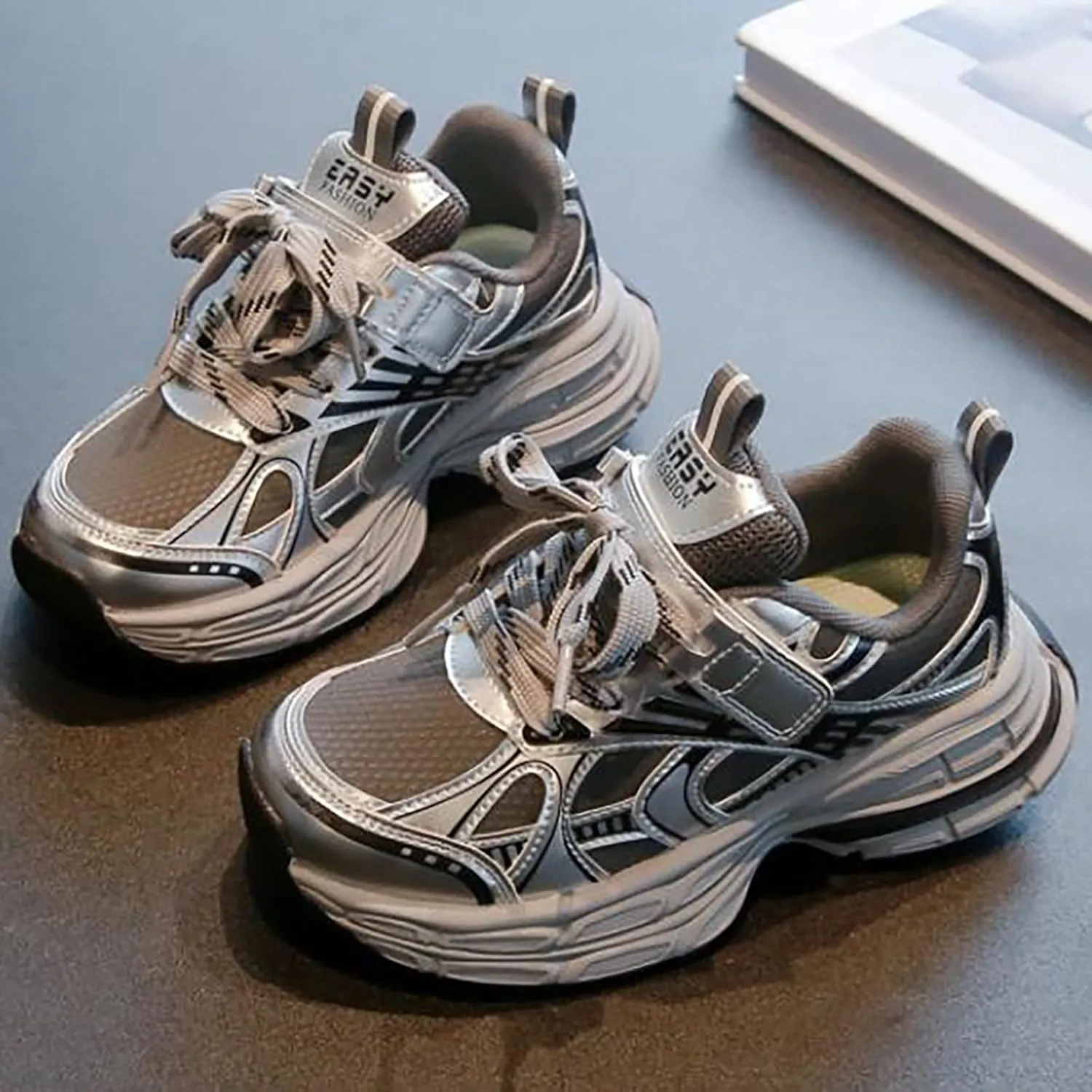 Girls Tennis Shoes Girls Sneakers Kids Sneakers for Boys Girls Running Tennis Shoes Breathable Sport Athletic Shoes