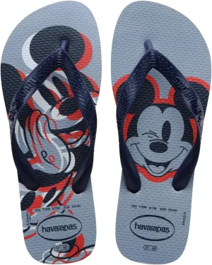 havaianas Women Top Disney Flip Flops - Mickey Mouse Sandals - WIND, 9/10