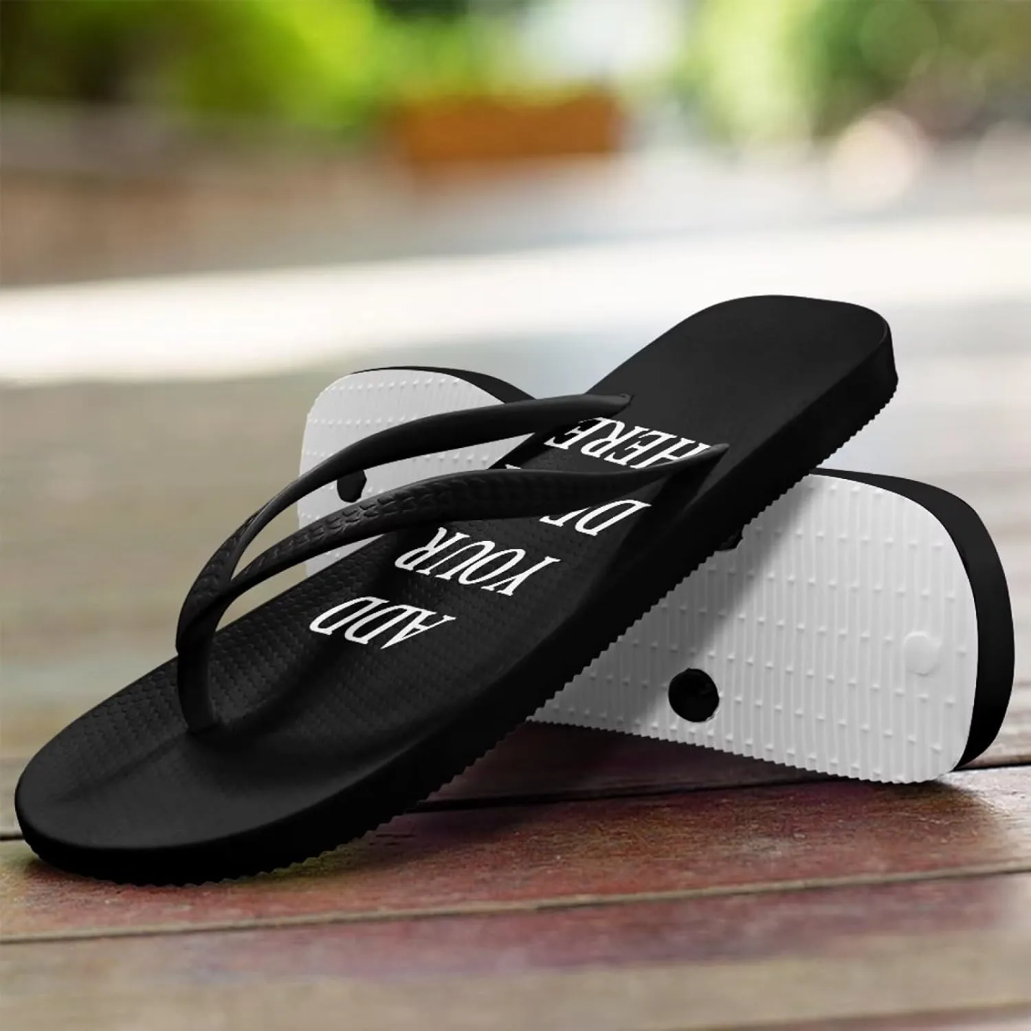 Howilath Hawaiian Style Print Flip Flops for Women Non-Slip Beach Slippers Casual Flats Thong Sandals for Indoor Outdoor