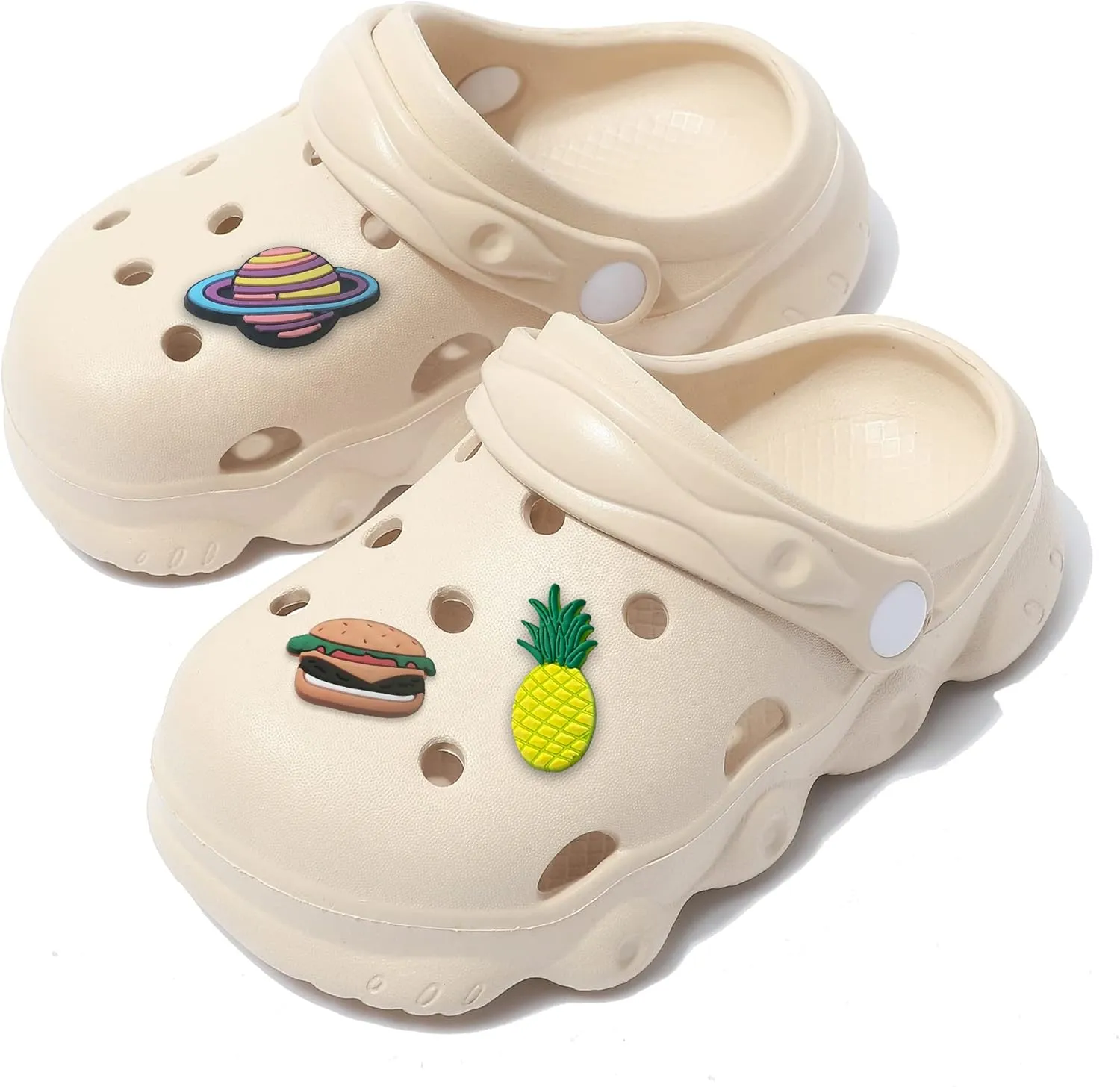 INMINPIN Kids Cute Clogs Cartoon Garden Shoes Boys Girls Slides Slippers Indoor Outdoor Children Water Shower Beach Pool Sandals