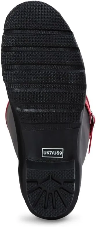 Jileon Wide Fit Womens Rain Boots - Fit up to 18” Calves - Unique Design For Wide Feet, Ankles & Calves