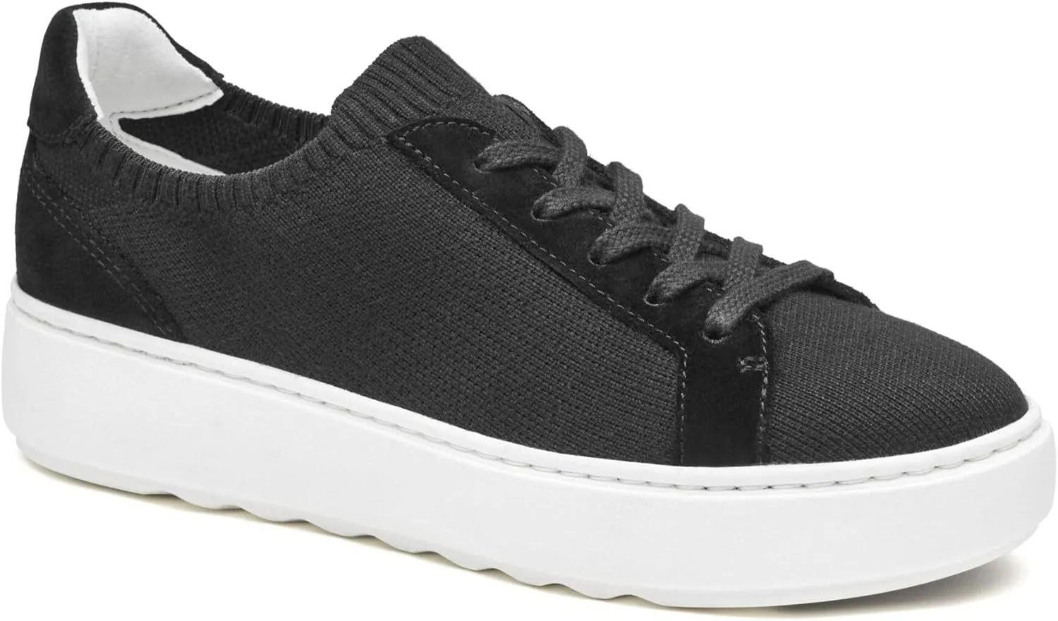 Johnston & Murphy Cammie Knit Lace-Up Women’s Shoe – Women’s Platform Sneakers, Casual Shoes for Women, Knit Sneakers