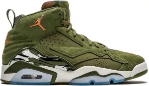 Jumpman MVP Men's Shoes (DZ4475-300, Sky J Light Olive/Bright Mandarin)