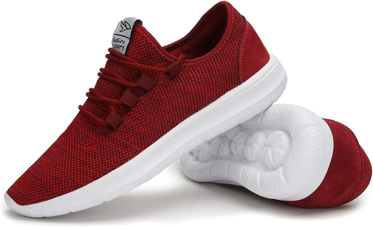 KEEZMZ Men's Running Shoes Fashion Breathable Sneakers Mesh Soft Sole Casual Athletic Lightweight