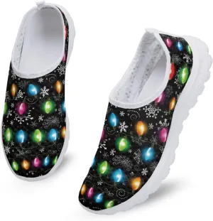 KEIAHUAN Running Shoes Womens Lightweight Athletic Running Shoes Breathable Casual Mesh Flats Sneakers