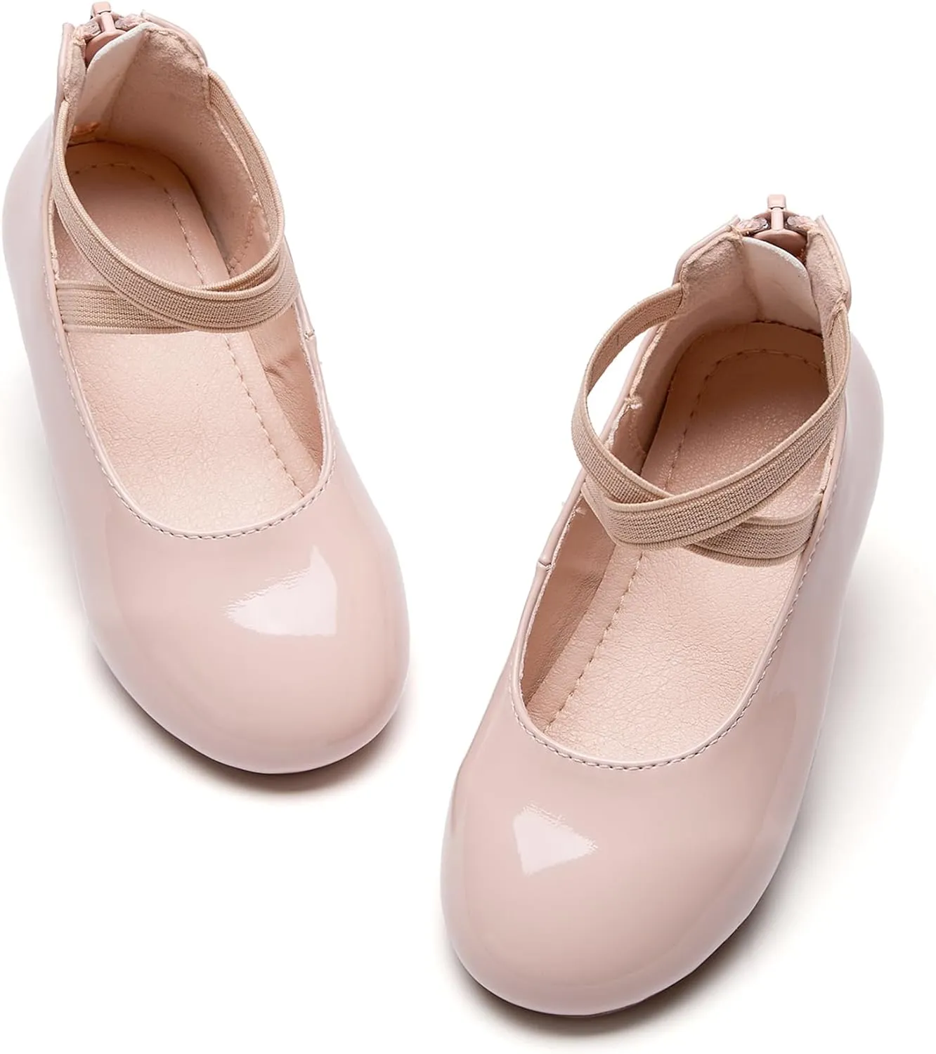 Kiderence Little Toddler Girls Dress Shoes Ballerina Ballet Flats Kids Mary Janes