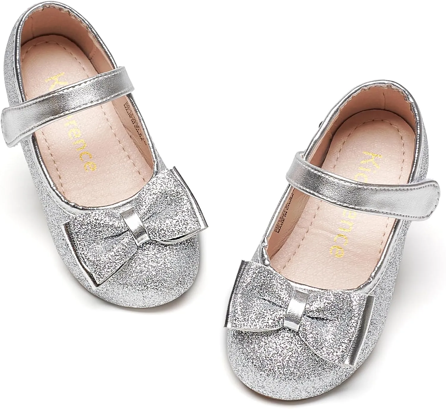 Kiderence Toddler Girls Dress Shoes Little Kids Mary Janes Ballet Flats Toddler