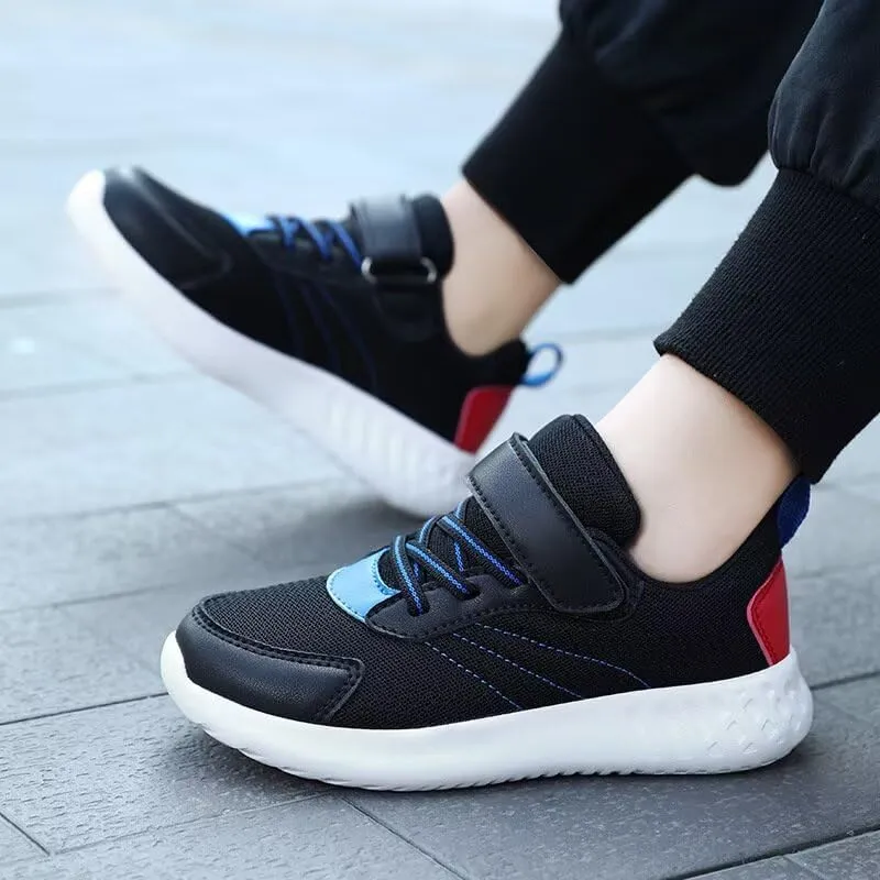 Kids Boy Breathable Mesh Walking Sneakers for Summer Spring Sport Running Cycling School