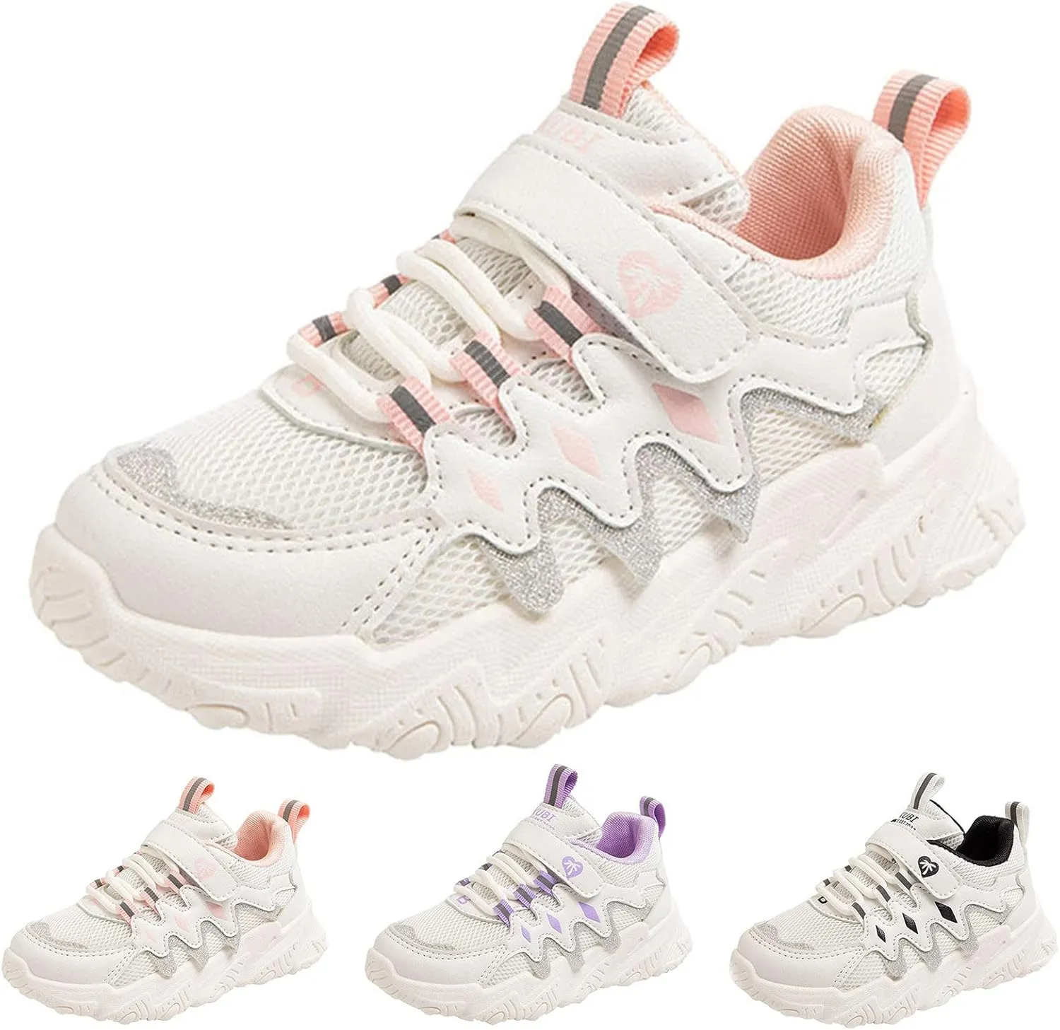 Kids Boys Girls Casual Platform Chunky Sneakers Baby Toddler Infant Sports Breathable Casual Mesh Breathable Shoes