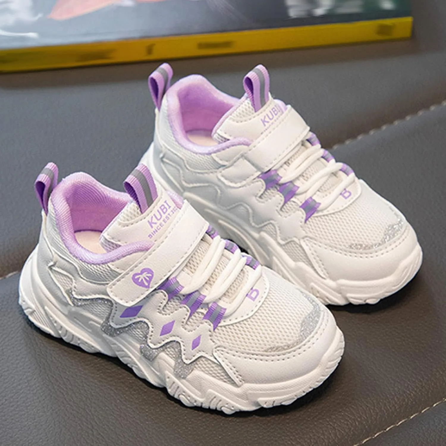 Kids Boys Girls Casual Platform Chunky Sneakers Baby Toddler Infant Sports Breathable Casual Mesh Breathable Shoes
