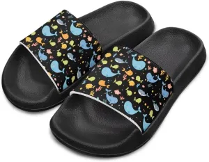 Kids Girls Boys Clogs Garden Shoes Slides Sandals Children Water Shower Beach Pool Slippers Indoor Outdoor
