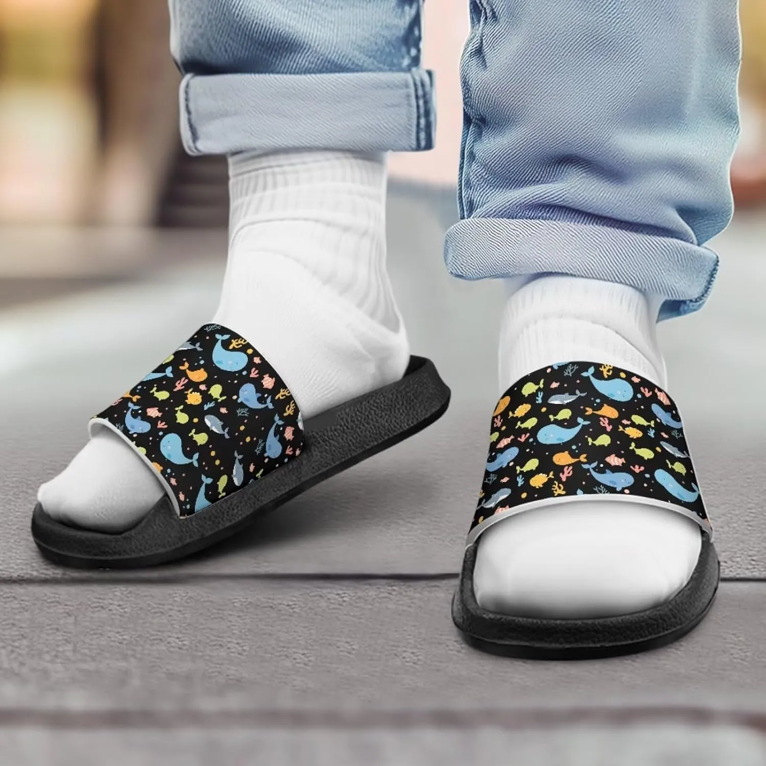 Kids Girls Boys Clogs Garden Shoes Slides Sandals Children Water Shower Beach Pool Slippers Indoor Outdoor