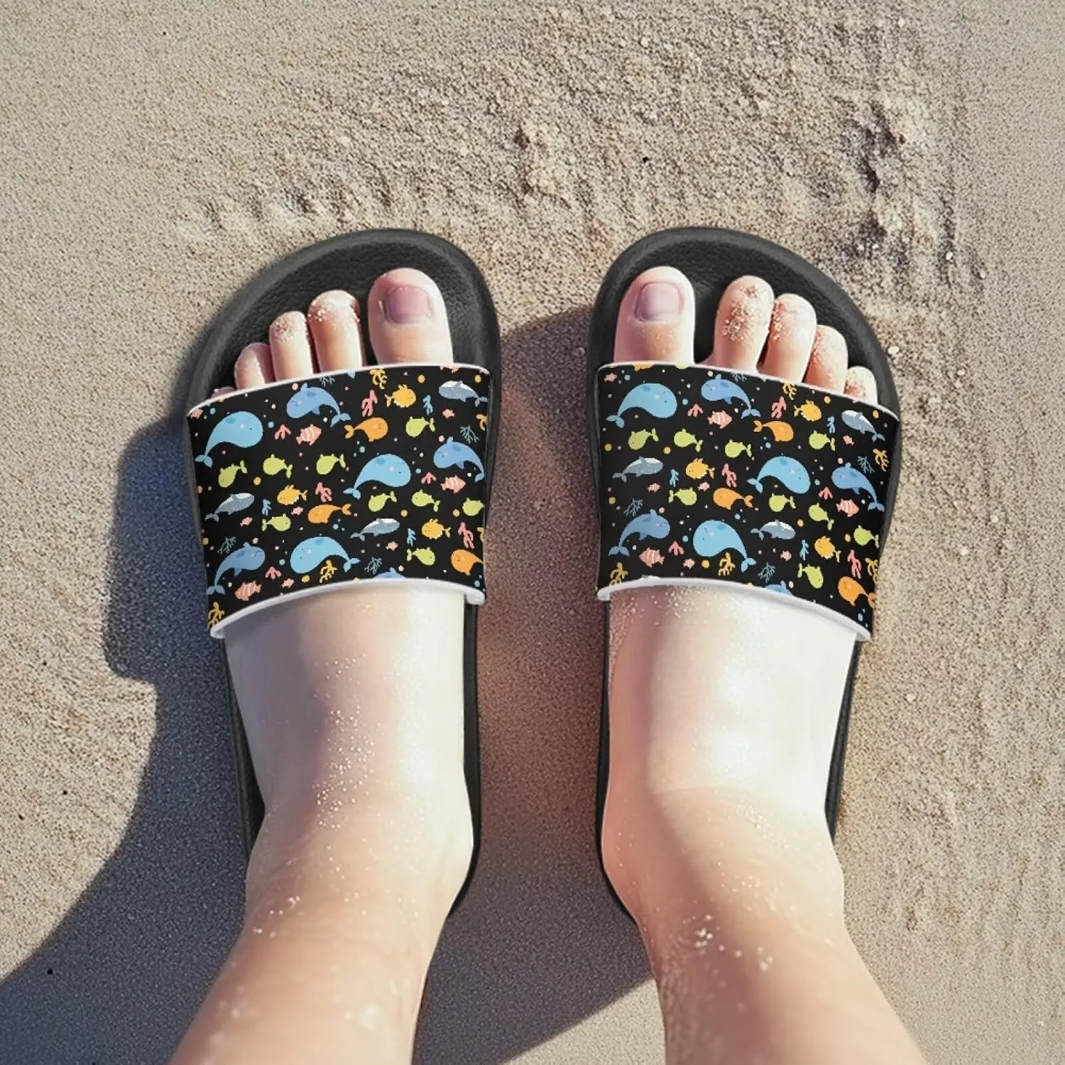Kids Girls Boys Clogs Garden Shoes Slides Sandals Children Water Shower Beach Pool Slippers Indoor Outdoor