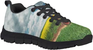 Kids Sneakers for Boys Girls; Children's Running Shoes Breathable Lightweight Mesh Sport Sneakers