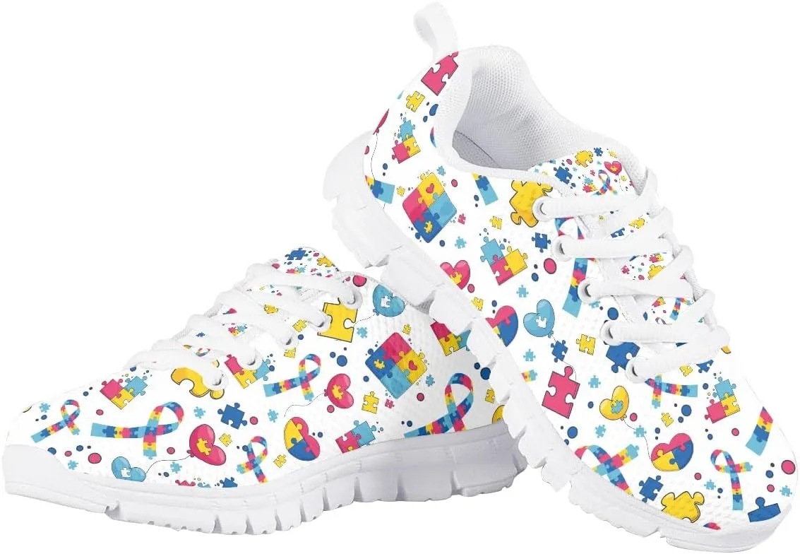 Kids Sneakers for Boys Girls; Children's Running Shoes Breathable Lightweight Mesh Sport Sneakers