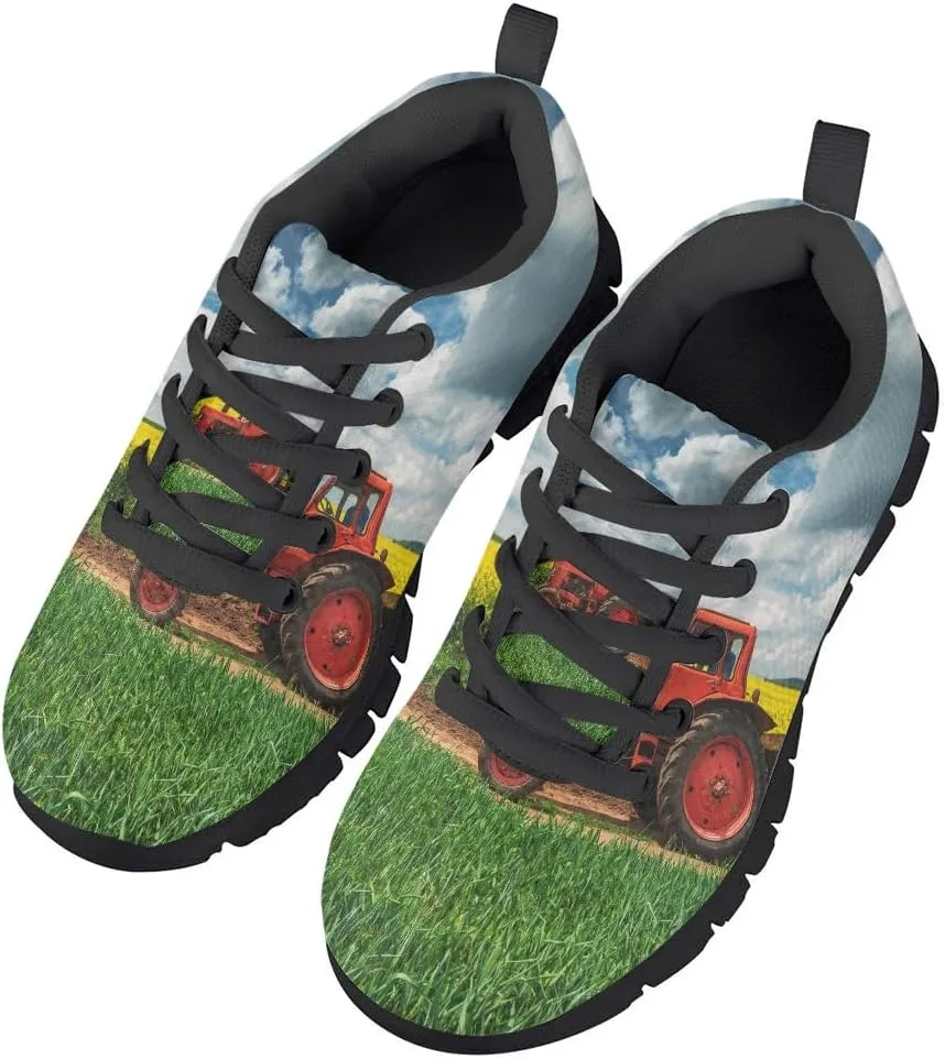 Kids Sneakers for Boys Girls; Children's Running Shoes Breathable Lightweight Mesh Sport Sneakers