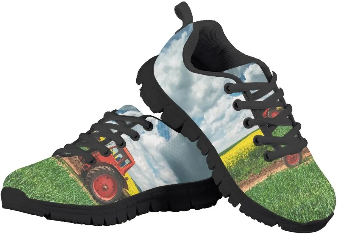 Kids Sneakers for Boys Girls; Children's Running Shoes Breathable Lightweight Mesh Sport Sneakers