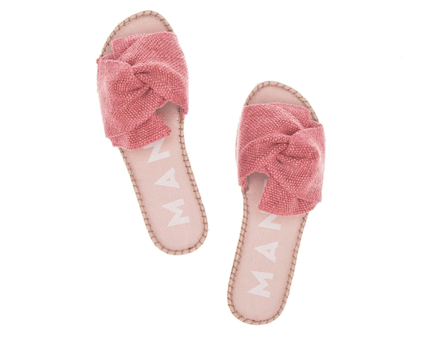 Knot Flat - - with On-demand shipping Sandals Yucatan Rose Wide array