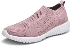 konhill Women's Lightweight Walking Shoes Breathable Slip On Tennis Sneakers Casual Mesh Workout Athletic