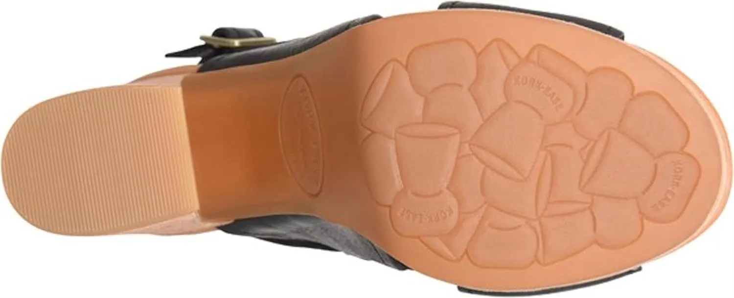 KORK-EASE Halley Women's Leather Heeled Sandals