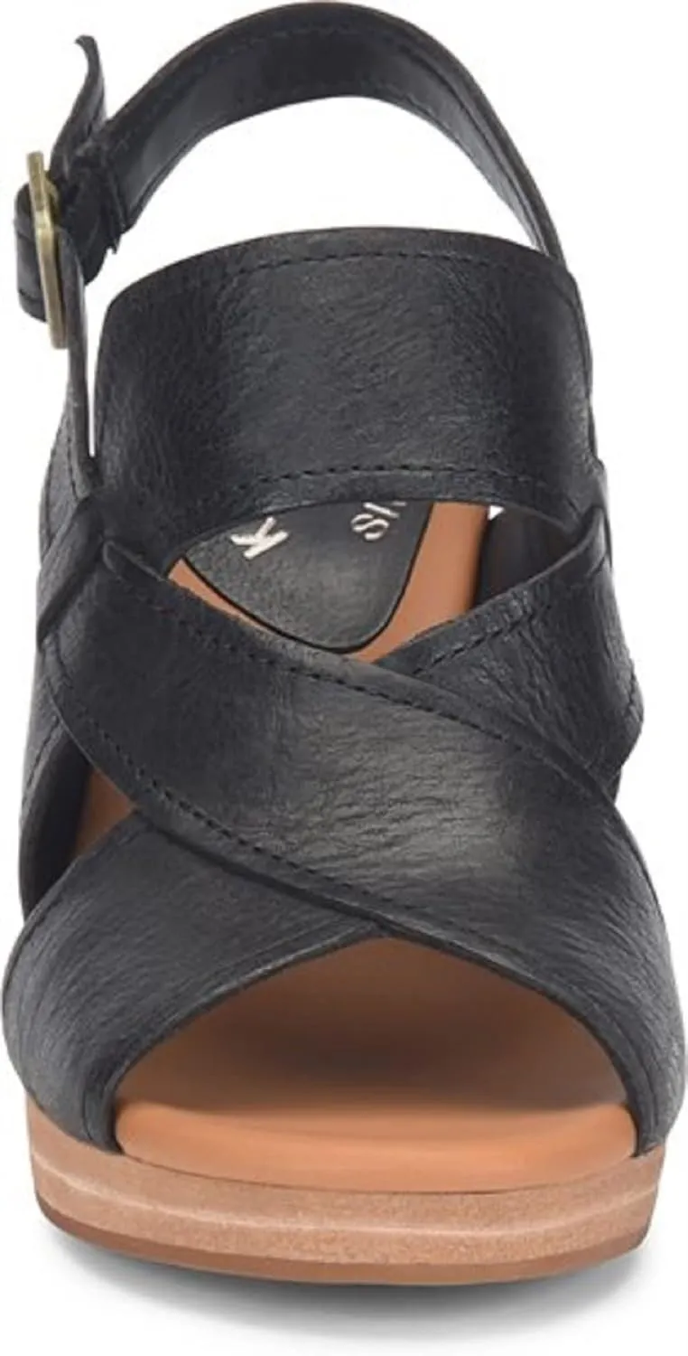 KORK-EASE Halley Women's Leather Heeled Sandals
