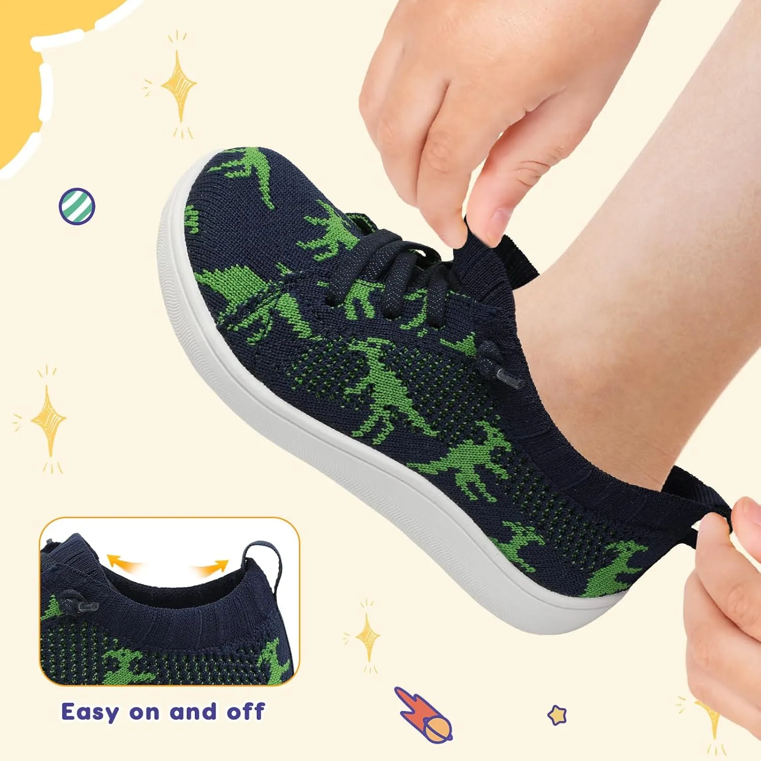 LeIsfIt Toddler Shoes Girls Boys Wide Shoes Kids Zero Drop Minimalist Sneakers Barefoot Slip on Tennis Sneakers