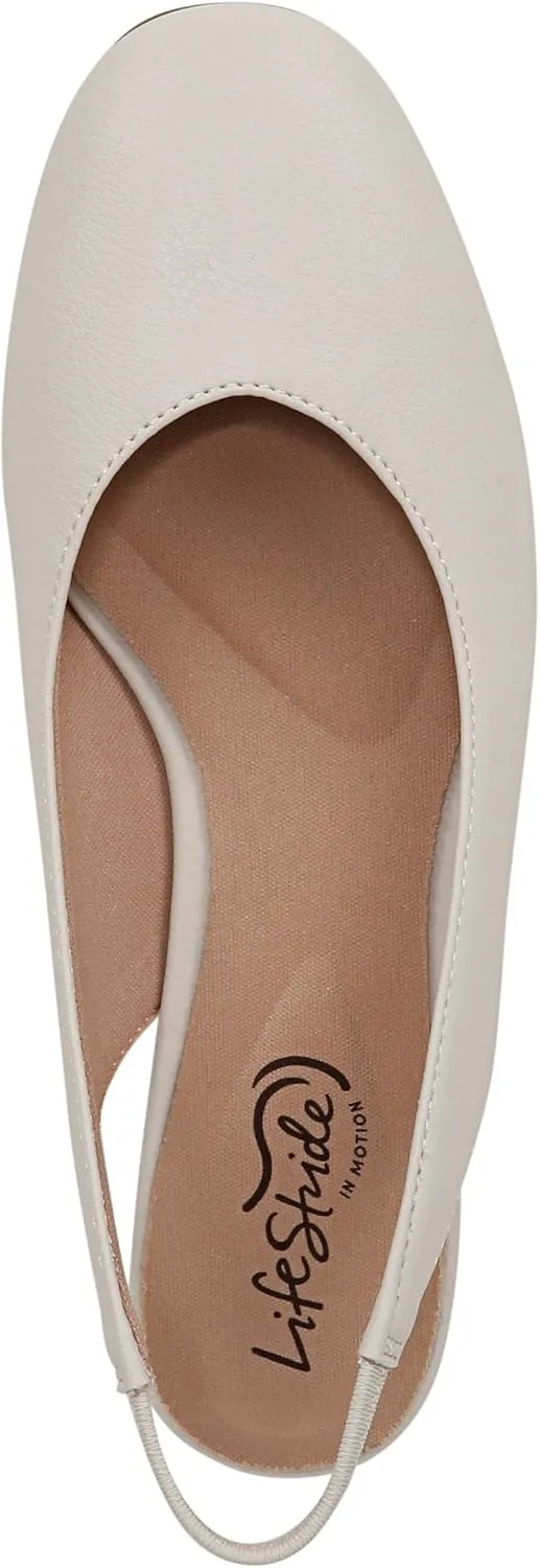 LifeStride Women's Claire Slingback Ballet Flats