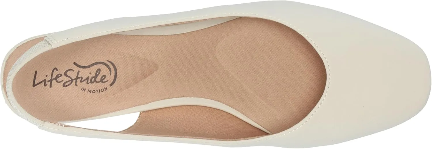LifeStride Women's Claire Slingback Ballet Flats