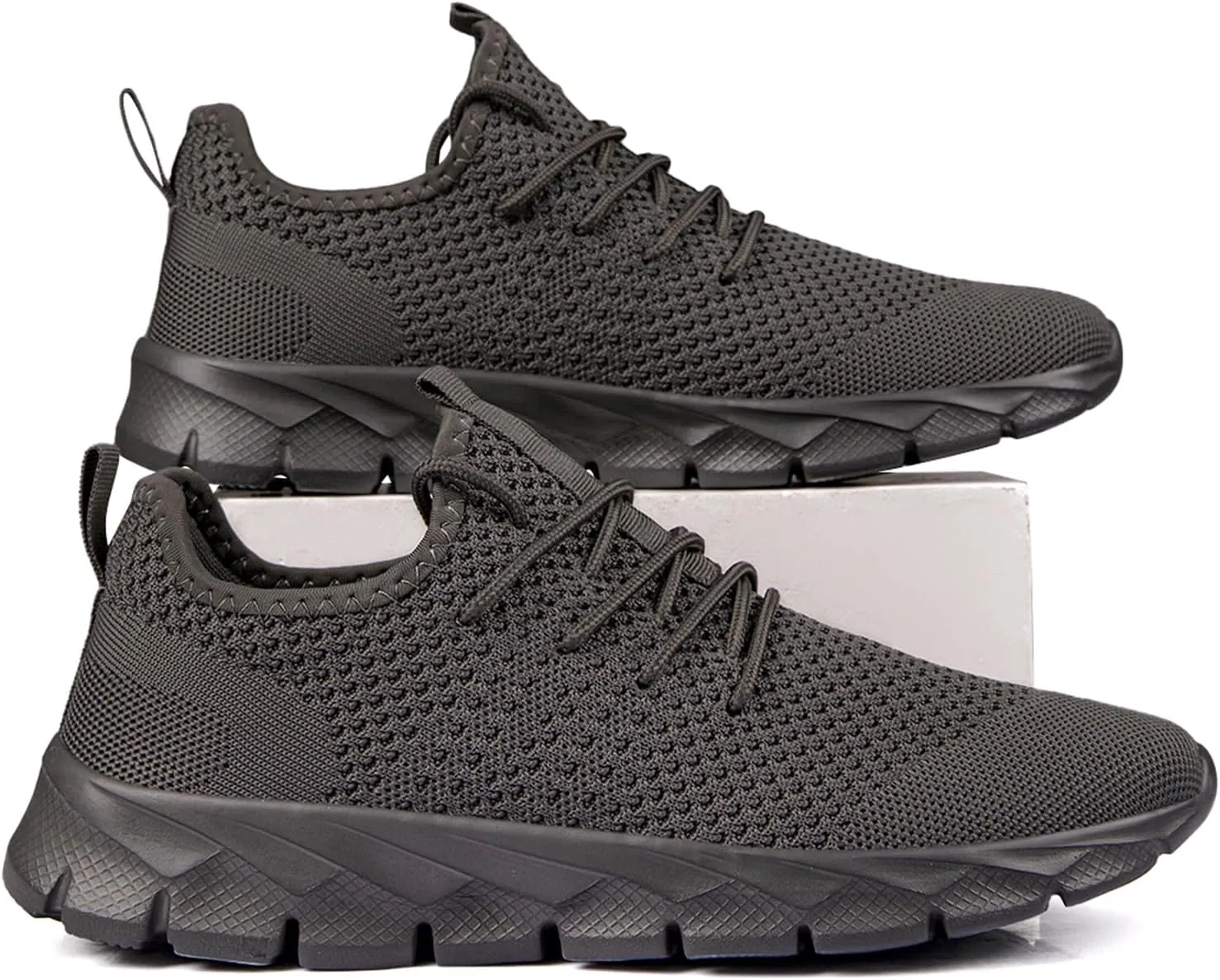 Linenghs Womens Tennis Shoes Running Sneakers Lightweight Breathable Gym Workout Fashion Sport Mesh Slip On Walking Shoes