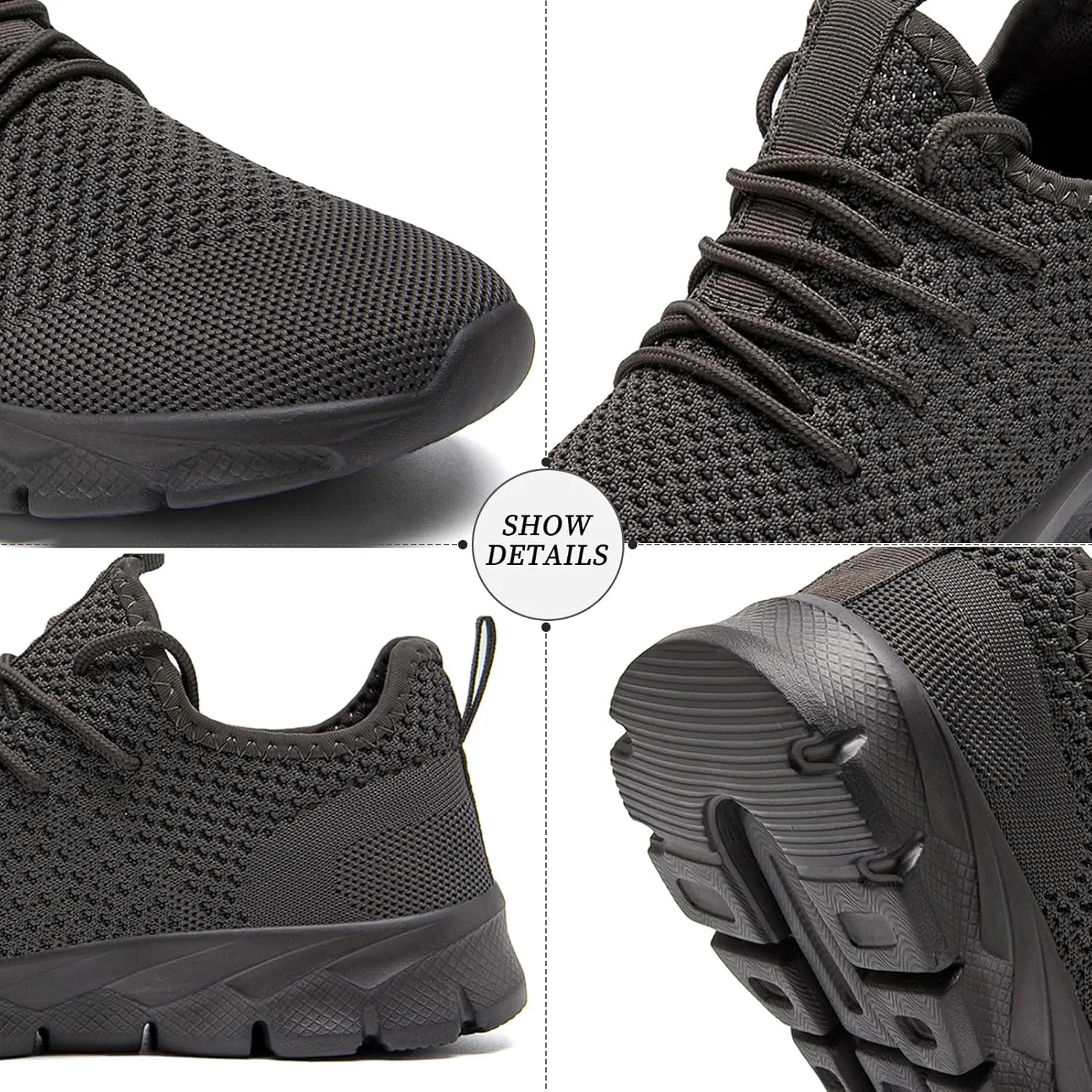 Linenghs Womens Tennis Shoes Running Sneakers Lightweight Breathable Gym Workout Fashion Sport Mesh Slip On Walking Shoes