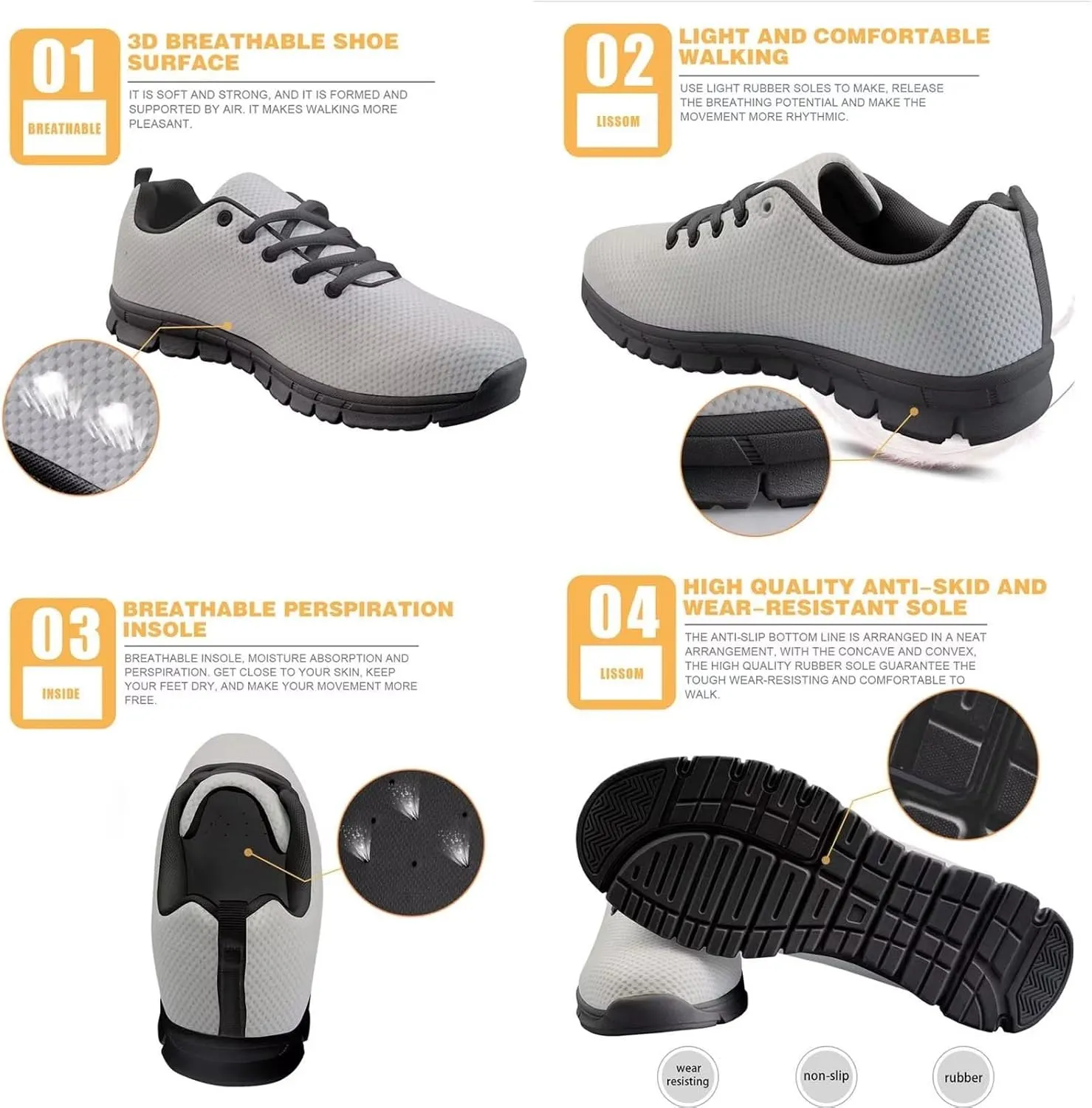 Little Big Kids Walking Running Shoes Tennis Sneakers for Boys Girls