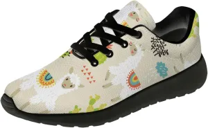 Llamas Shoes for Women Running Shoes Cute Animal Sneakers Tennis Shoes Gifts for Women Men