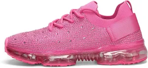 LUCKY STEP Women Air Cushion Fashion Sneakers Breathable Casual Comfortable Lightweight Walking Shoes