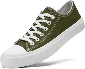 LUMUBBY Canvas Shoes for Women Men High Top Lace Up Sneakers Canvas Fashion Sneakers Classic Casual Walking Shoes Comfortable Breathable…