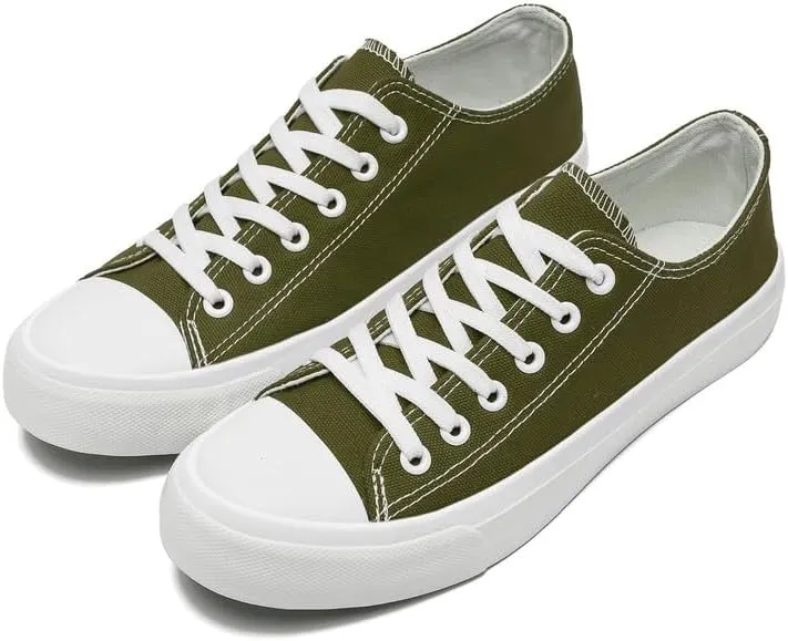 LUMUBBY Canvas Shoes for Women Men High Top Lace Up Sneakers Canvas Fashion Sneakers Classic Casual Walking Shoes Comfortable Breathable…