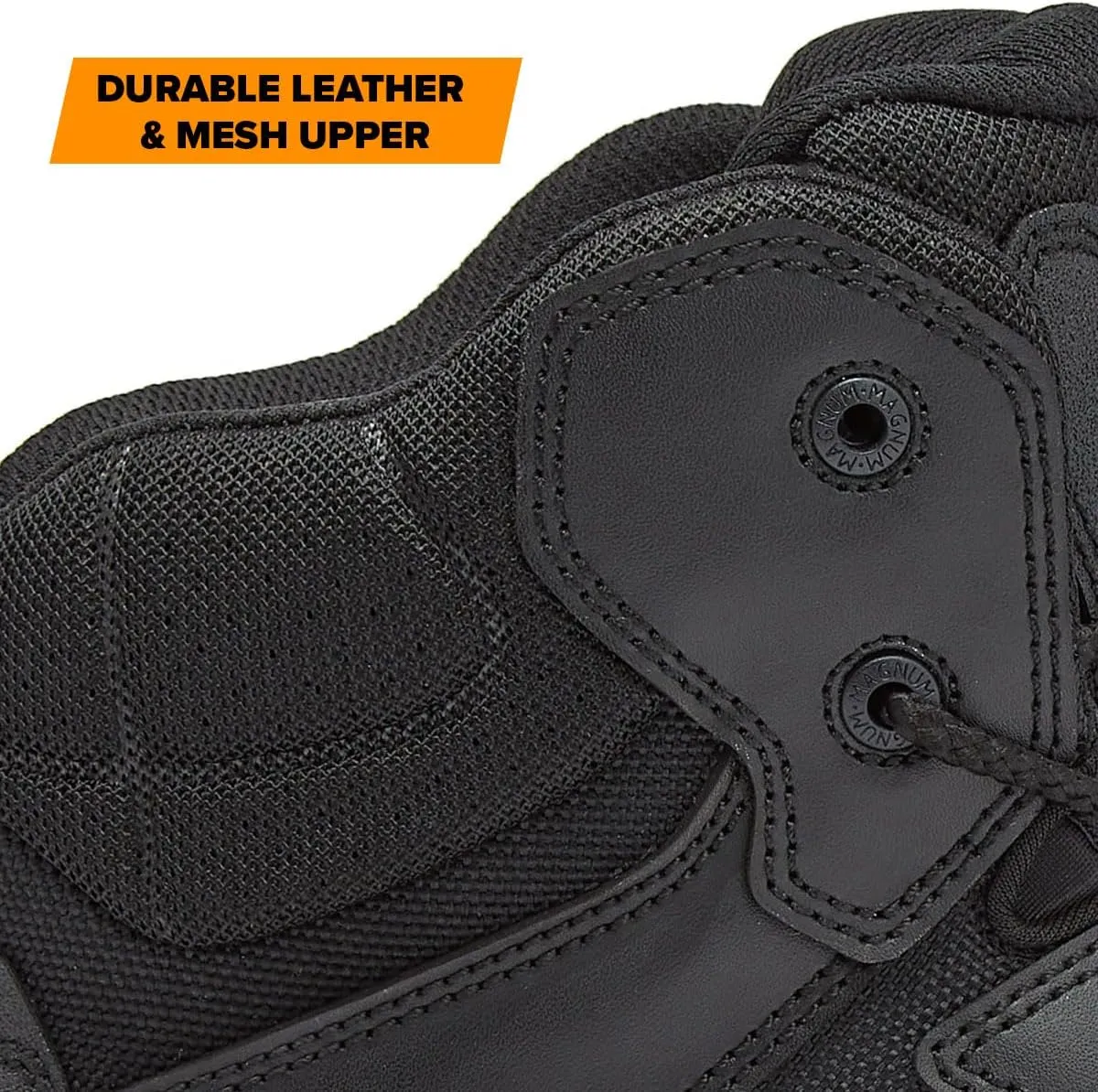 MAGNUM - Men's Waterproof Tactical Boots, Mens Military Hiking Boots, Breathable Light Weight Work Boots for Men