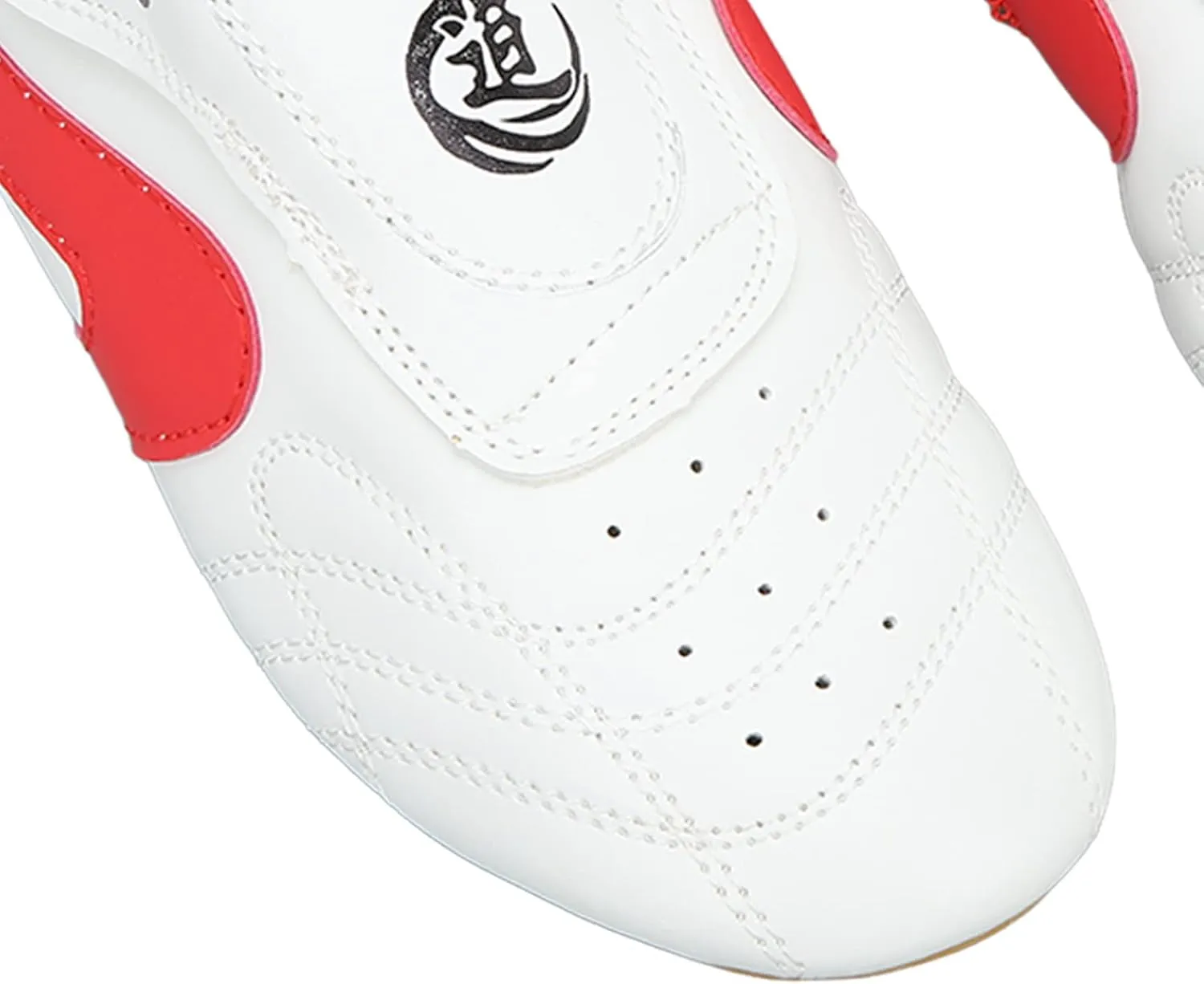 Martial Arts Sneakers, Oxford Leather Sole Simple Taekwondo Shoes Wearproof Breathable Unisex for Kung Fu