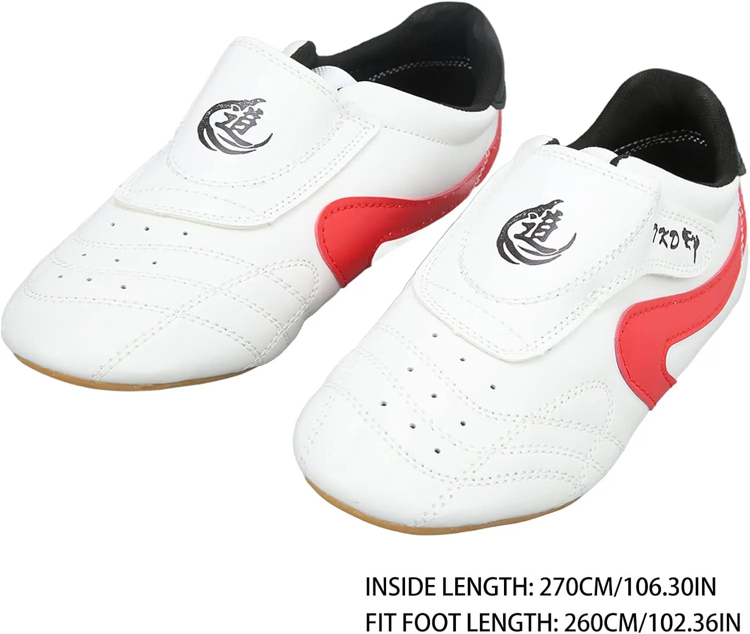 Martial Arts Sneakers, Oxford Leather Sole Simple Taekwondo Shoes Wearproof Breathable Unisex for Kung Fu