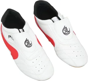 Martial Arts Sneakers, Oxford Leather Sole Simple Taekwondo Shoes Wearproof Breathable Unisex for Kung Fu