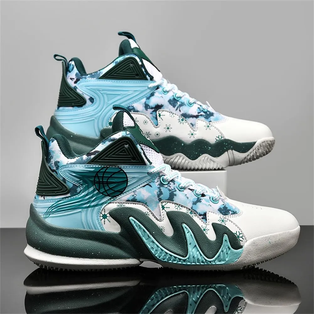 Men's High Top Anti-Slip Cushioning Basketball Shoes Fashion Running Sneakers Light Training Athletic Shoes