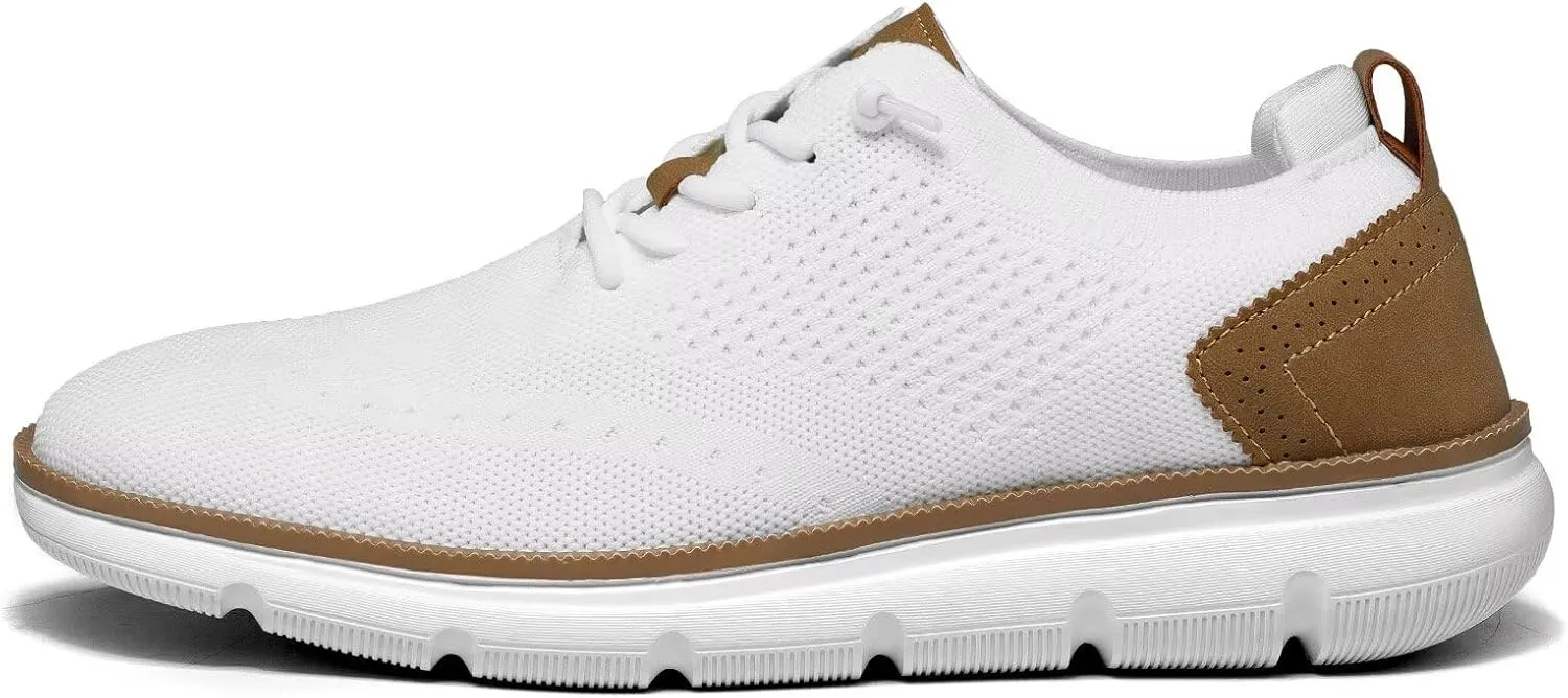 Men's Mesh Sneakers Oxfords Lace-Up Lightweight Casual Walking Shoes Dress Shoes Fashion Sneakers Walking Shoes