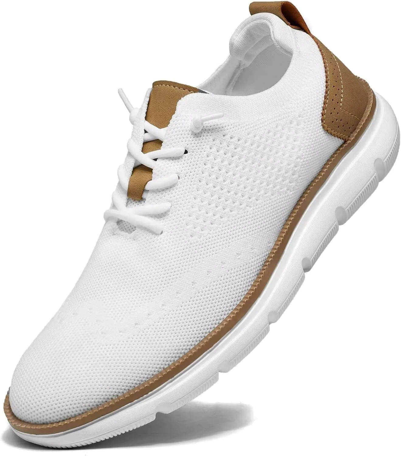 Men's Mesh Sneakers Oxfords Lace-Up Lightweight Casual Walking Shoes Dress Shoes Fashion Sneakers Walking Shoes