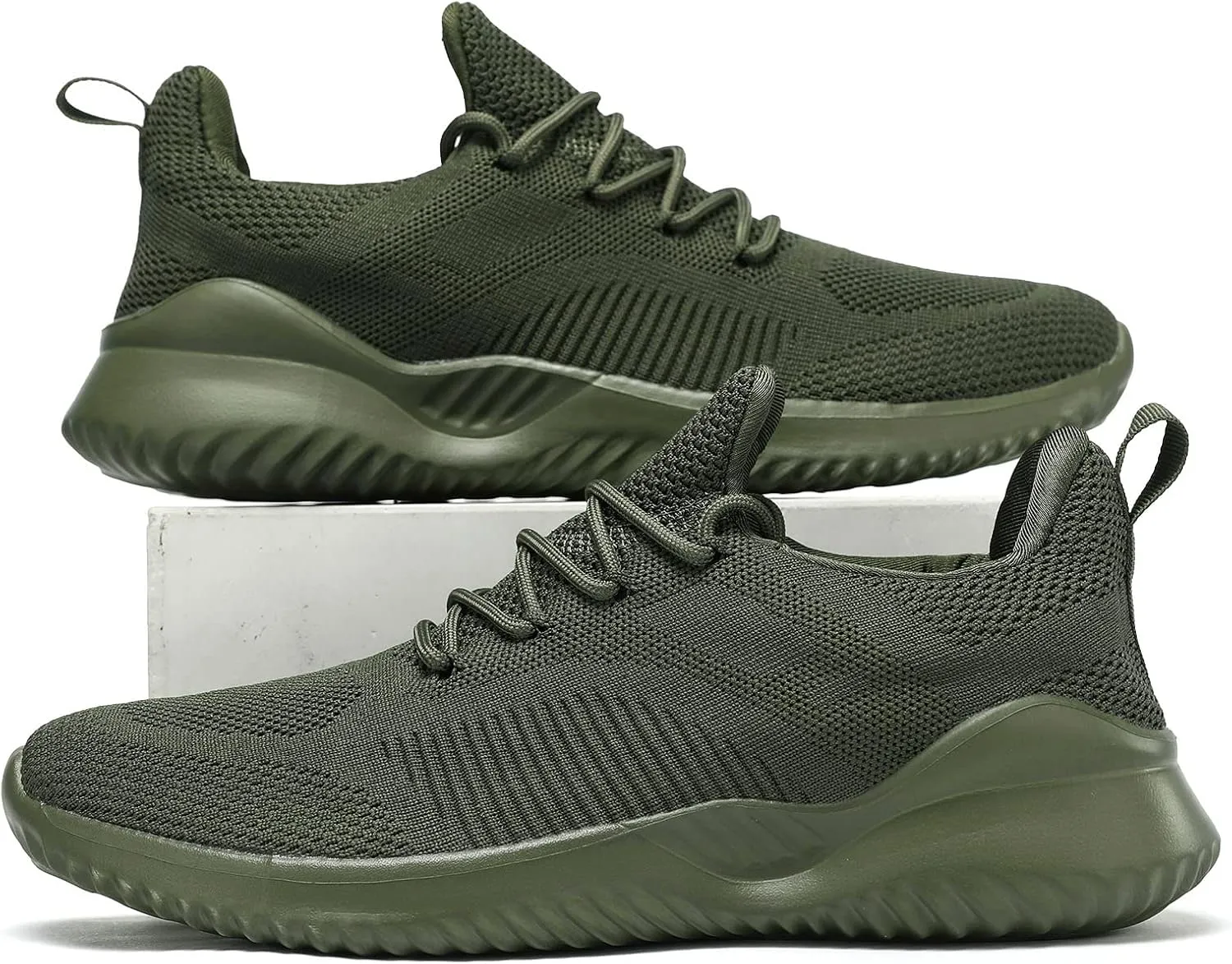 Men's Non Slip Running Shoes Ultra Light Breathable Casual Walking Shoes Fashion Sneakers Mesh Workout Sports Shoes